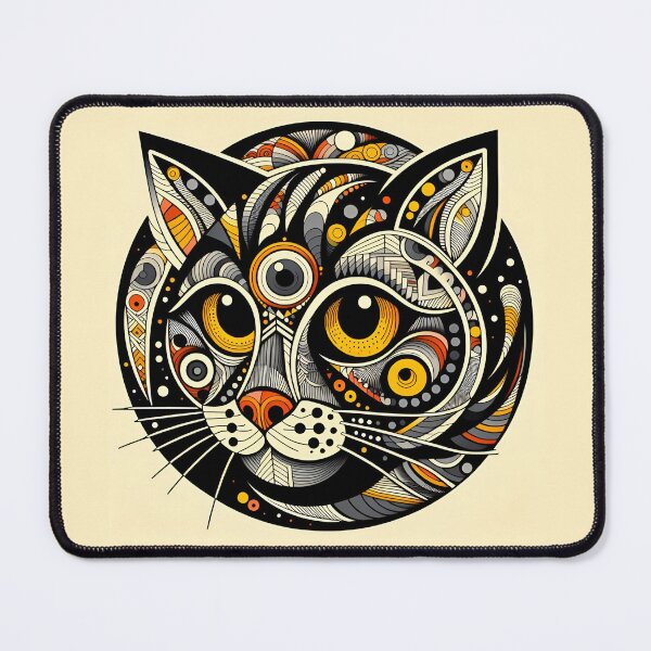 Item preview, Cymric Whispers: Artful Feline Harmony designed and sold by BastKittyStore.