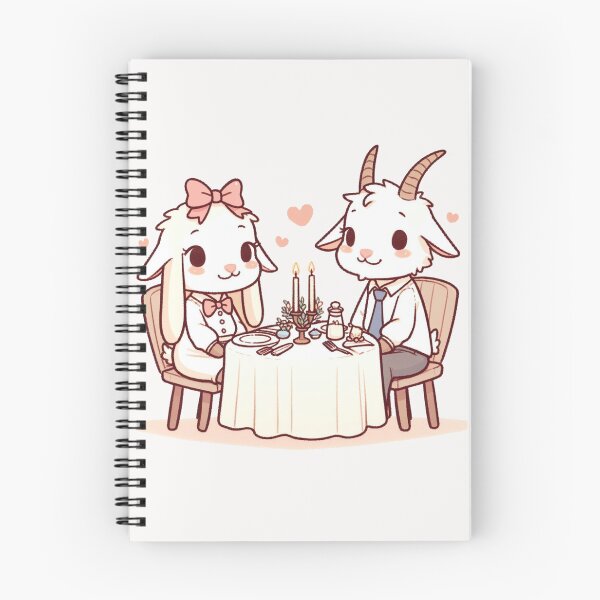 Item preview, Goats Romantic Dinner Valentine's Day designed and sold by LemuellTrends.