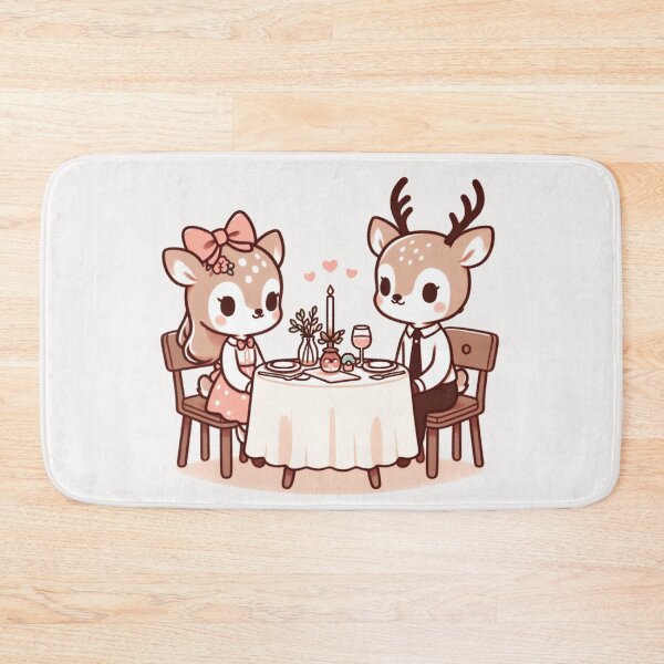 Item preview, Deer Romantic Dinner Valentine's Day designed and sold by LemuellTrends.