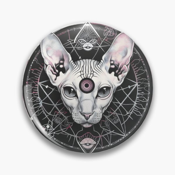 Item preview, Egyptian female sphynx cat designed and sold by TheRealmWithin.