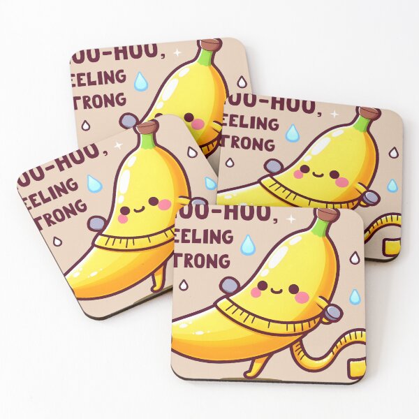 Item preview, Banana fitness feels strong designed and sold by ShreefelDesigns.