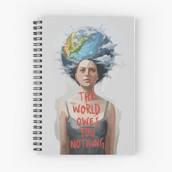Item preview, The World Owes You Nothing 4 designed and sold by Psycho-Crazy.