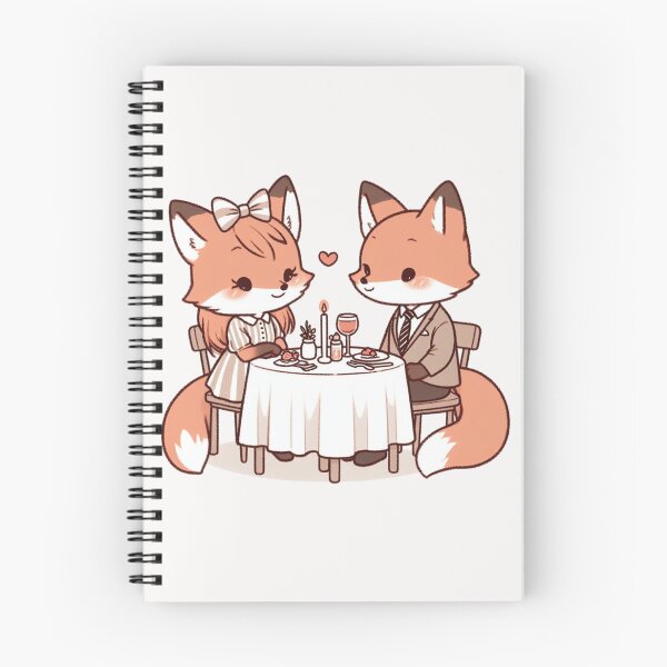 Item preview, Fox Romantic Dinner Valentine's Day designed and sold by LemuellTrends.