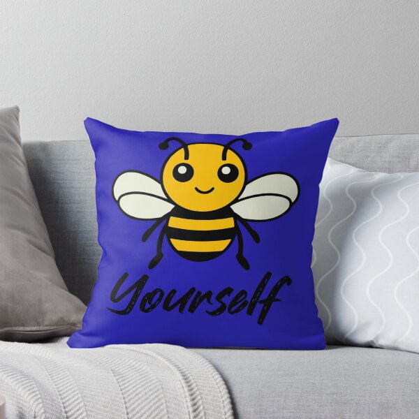 Item preview, Bee Yourself Wordplay Pun designed and sold by TwistedRabbit12.