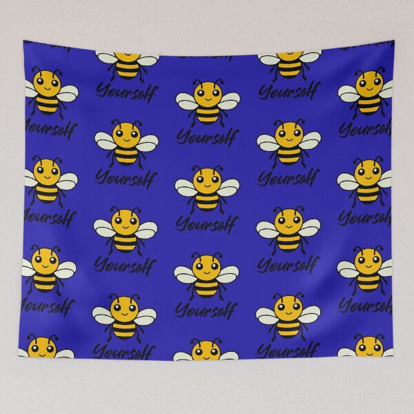 Item preview, Bee Yourself Wordplay Pun designed and sold by TwistedRabbit12.