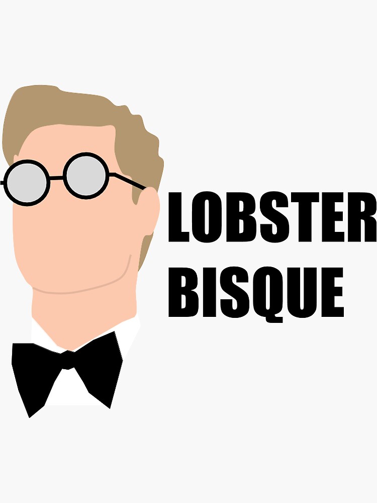 "Lobster Bisque Studio C" Sticker for Sale by dianasaur14 Redbubble