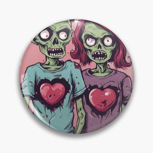 Item preview, zombies valentines day designed and sold by DarkHues.