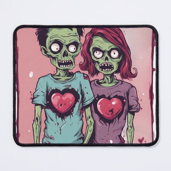 Item preview, zombies valentines day designed and sold by DarkHues.