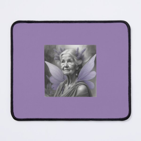 Item preview, Elder Fairy With Purple Wings designed and sold by FlutterbyFairy.
