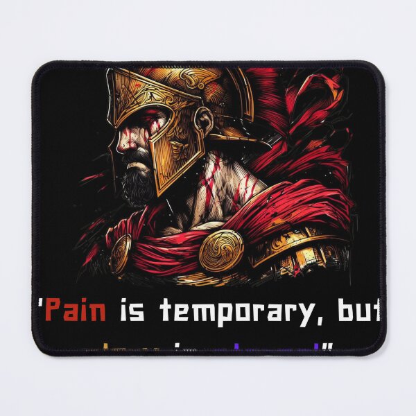 Item preview, Achilles quote of pain and glory for greek philosophy lovers designed and sold by CachoGlorious.