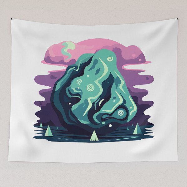 Item preview, Bioluminescent Boulder designed and sold by TheRealmWithin.