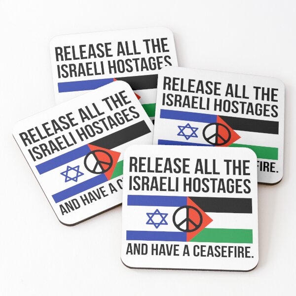Item preview, Release the hostages and have a ceasefire  designed and sold by Rachel the Artist .