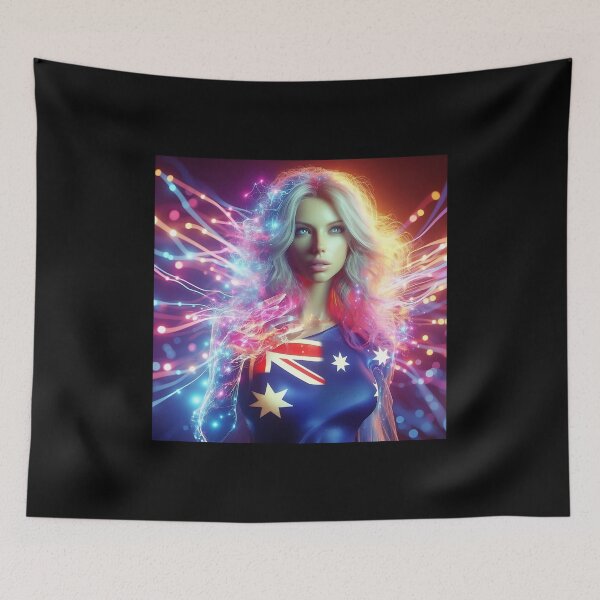 Item preview, Australian Woman! January Is Aussie Pride Month. (The Light Series) designed and sold by Takin-Thepiss.