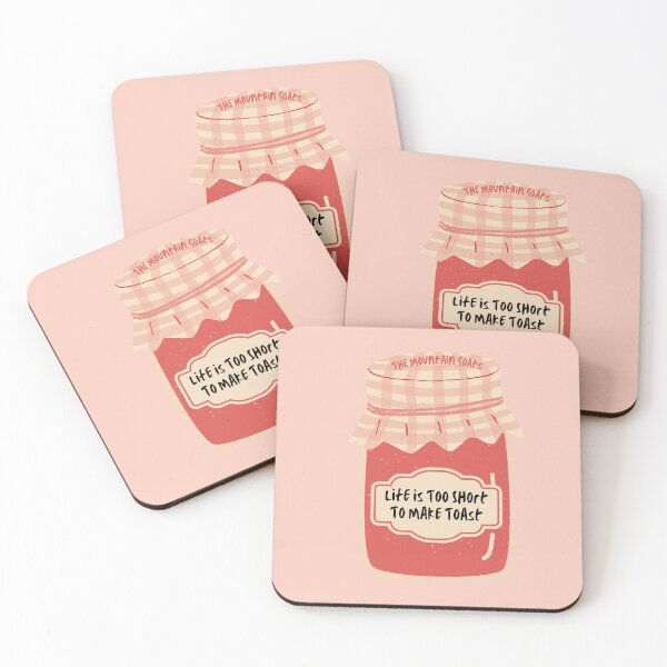 Item preview, life is too short to make toast designed and sold by Hannah Rosen.