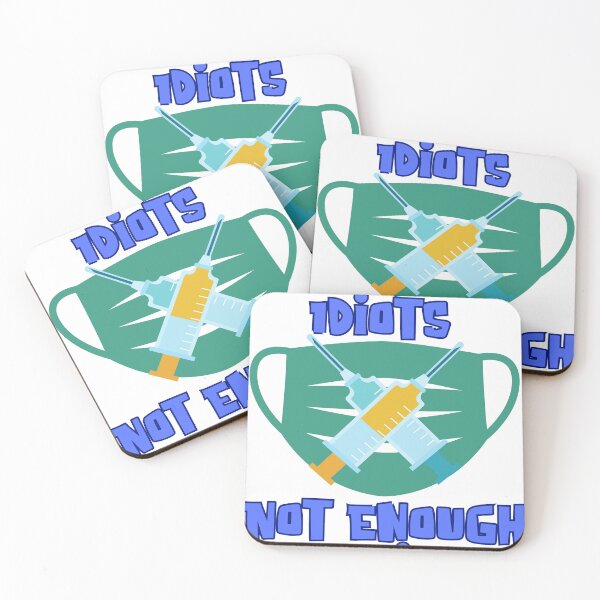 Item preview, Too Many Idiots Not Enough Vaccines designed and sold by Proptaku.