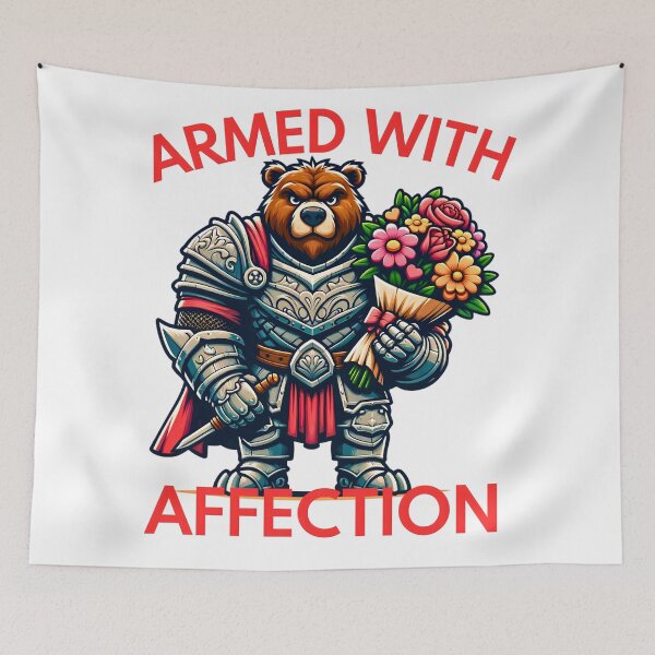 Item preview, Floral Bear Knight  designed and sold by VividDripCo.