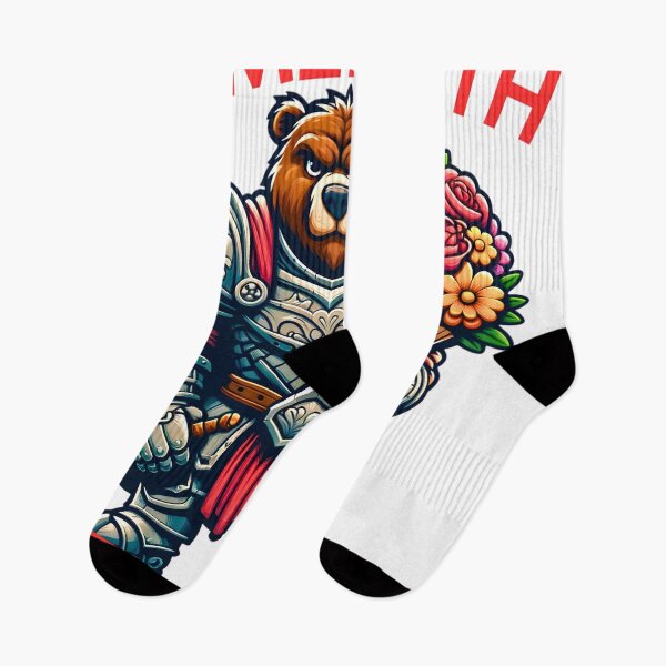 Item preview, Floral Bear Knight  designed and sold by VividDripCo.