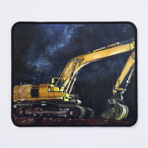 Item preview, Excavator By Night designed and sold by StephSquared.