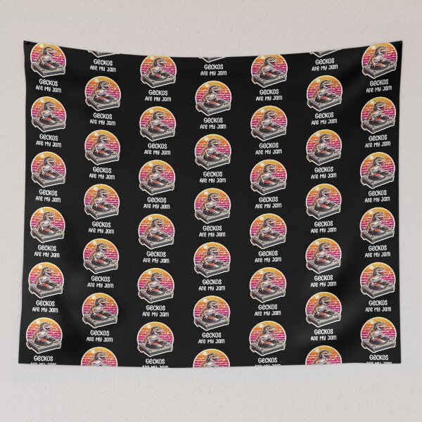 Item preview, Leopard Gecko DJ Music designed and sold by DinoKate.