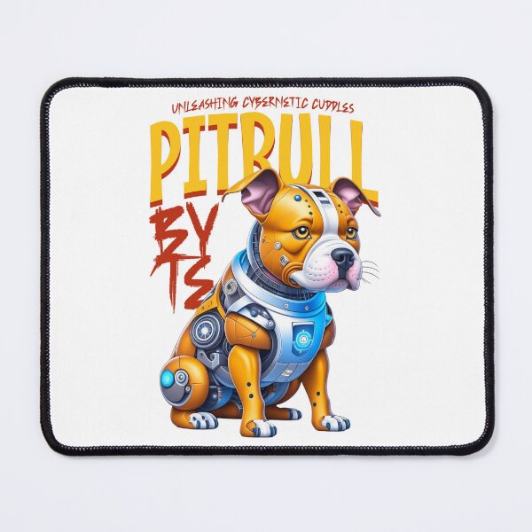 Item preview, Cyber Pitbull - Funny Dog designed and sold by BlueCoastPOD.