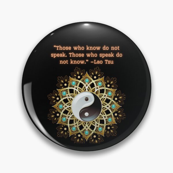 Item preview, Those Who Know Do Not Speak designed and sold by Planet Agora.
