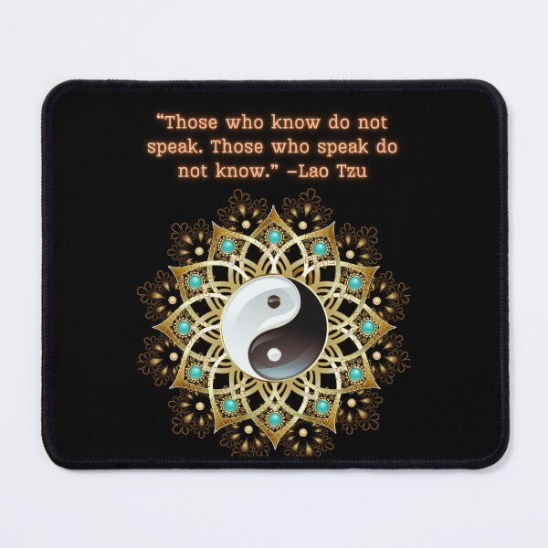 Item preview, Those Who Know Do Not Speak designed and sold by Planet Agora.