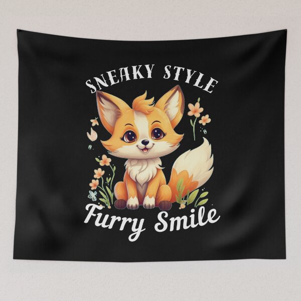 Item preview, Sneaky Style, Furry Smile designed and sold by FoxVibes.