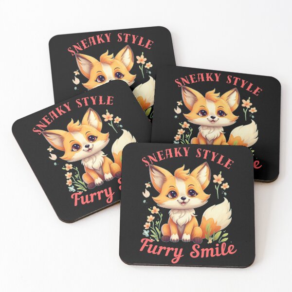 Item preview, Sneaky Style, Furry Smile. fox head designed and sold by FoxVibes.