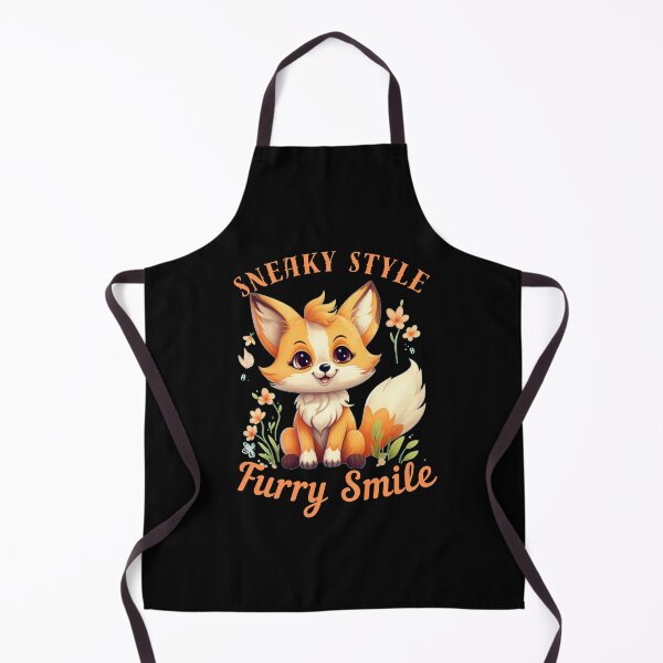 Item preview, Sneaky Style, Furry Smile. fox portrait designed and sold by FoxVibes.