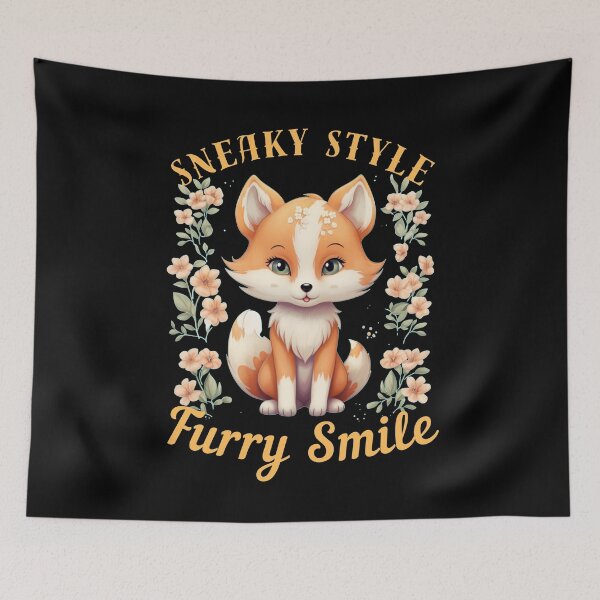 Item preview, Sneaky Style, Furry Smile. fox saying designed and sold by FoxVibes.