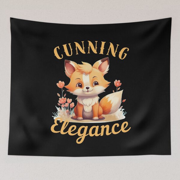 Artikelvorschau, Raffinierte Eleganz. Fuchsliebhaber entworfen und verkauft von FoxVibes.