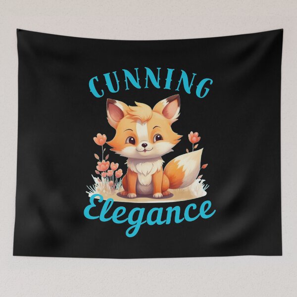 Item preview, Cunning Elegance. fox face designed and sold by FoxVibes.