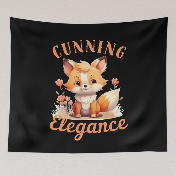 Artikelvorschau, Raffinierte Eleganz. realistischer Fuchs entworfen und verkauft von FoxVibes.