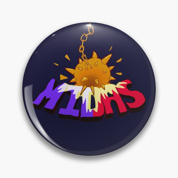 Item preview, MIDAS Game Logo (Crushed Version) designed and sold by Wes.