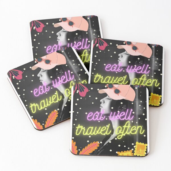 Item preview, Savor the Journey: Eat Well, Travel Often – A Recipe for Adventure and Discovery designed and sold by DesignDistrict7.