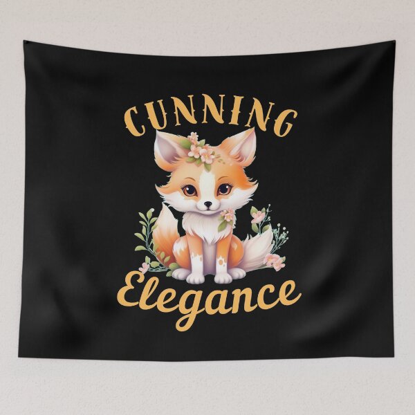 Item preview, Cunning Elegance. fox quote designed and sold by FoxVibes.