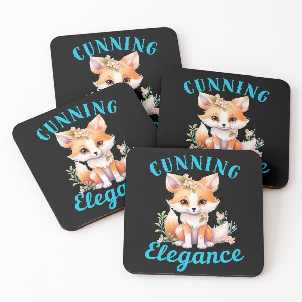 Item preview, Cunning Elegance. fox saying designed and sold by FoxVibes.