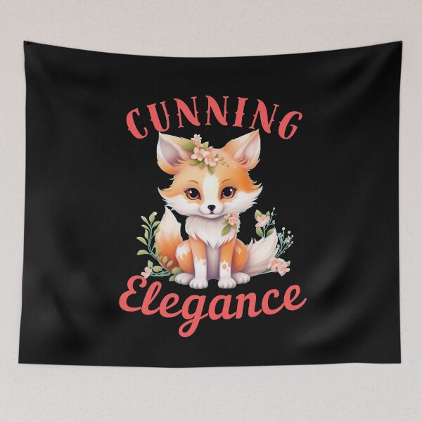 Artikelvorschau, Raffinierte Eleganz. Vintage Fuchs entworfen und verkauft von FoxVibes.