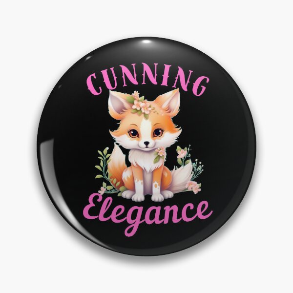 Item preview, Cunning Elegance. retro fox designed and sold by FoxVibes.