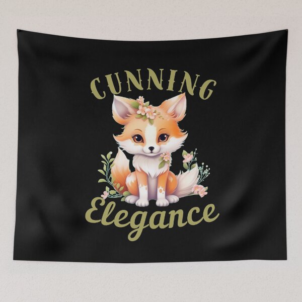 Item preview, Cunning Elegance. fox foxes designed and sold by FoxVibes.