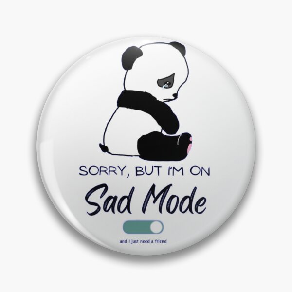 Item preview, Sad Mode Panda designed and sold by MangoWifi831.