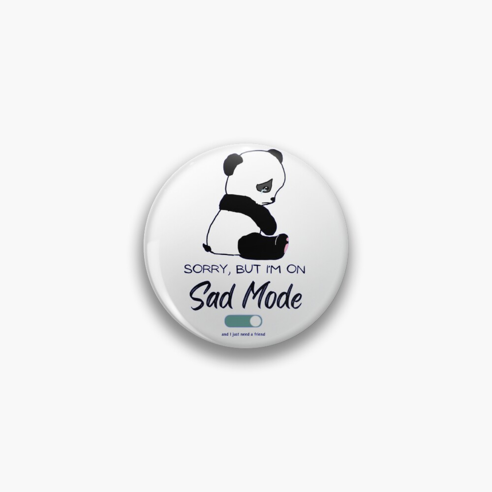 Sad Panda Sticker