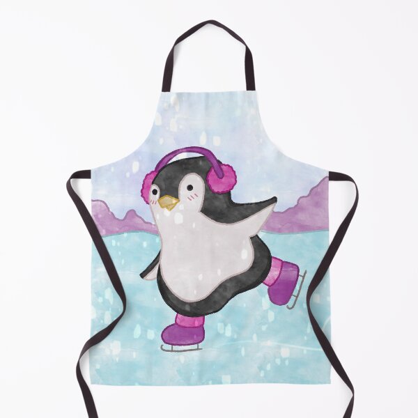 Item preview, Ice Skating Penguin designed and sold by SERRAtedDesigns.
