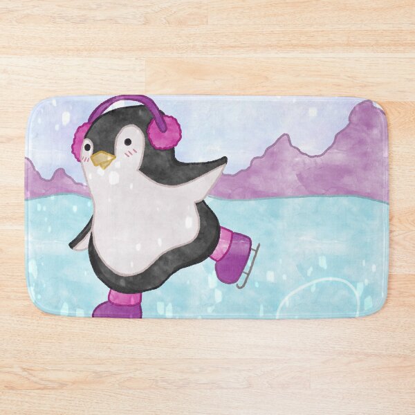 Item preview, Ice Skating Penguin designed and sold by SERRAtedDesigns.