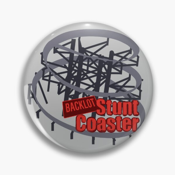 Item preview, Backlot Stunt Coaster Minimalist Design designed and sold by BrakeRoom.