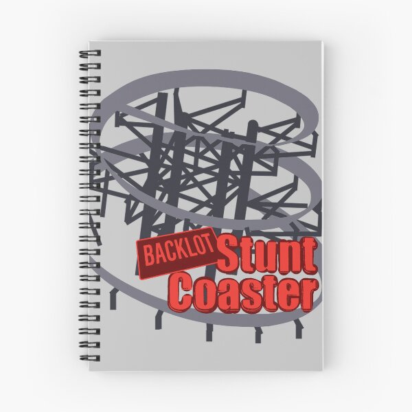 Item preview, Backlot Stunt Coaster Minimalist Design designed and sold by BrakeRoom.