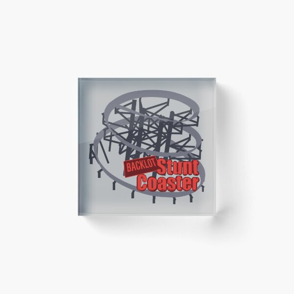 Item preview, Backlot Stunt Coaster Diseño minimalista designed and sold by BrakeRoom.
