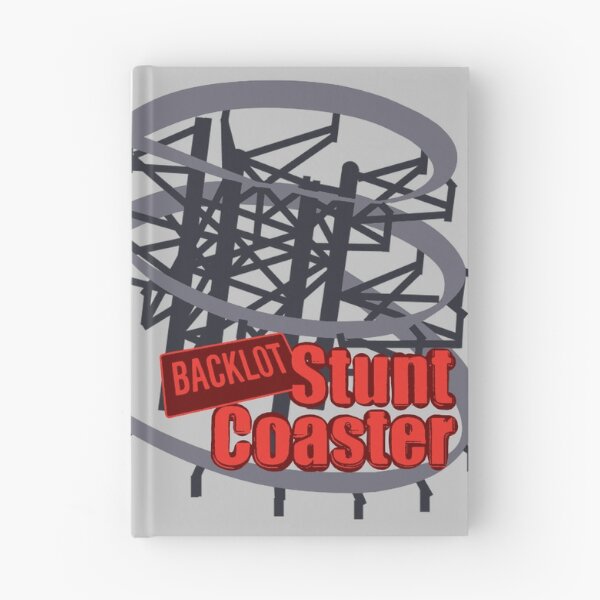 Item preview, Backlot Stunt Coaster Minimalist Design designed and sold by BrakeRoom.
