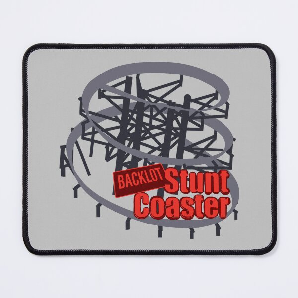 Item preview, Backlot Stunt Coaster Minimalist Design designed and sold by BrakeRoom.