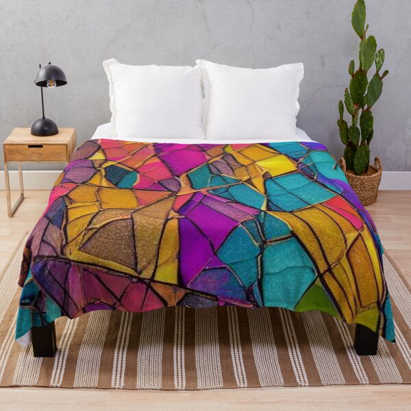 Item preview, Abstract Colorful Mosaic Pattern designed and sold by calibrit.